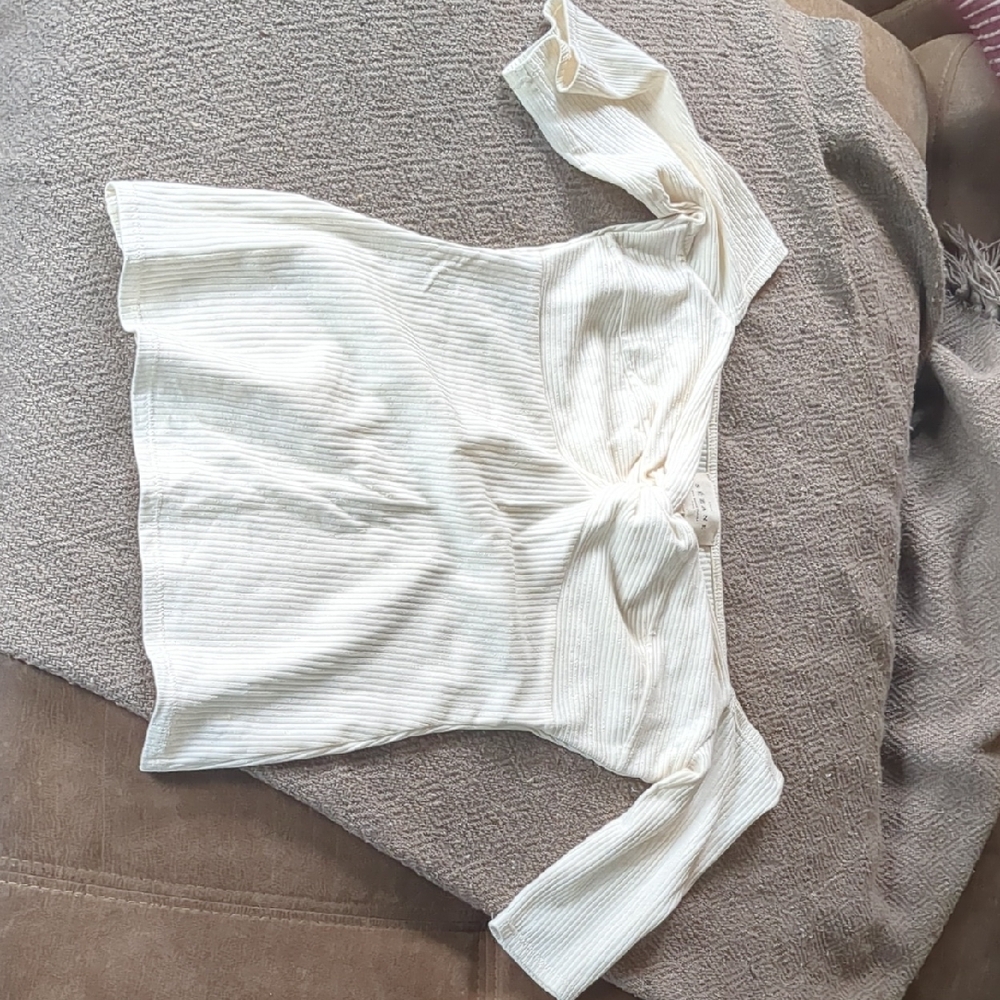 Elegant Cream Women's Top